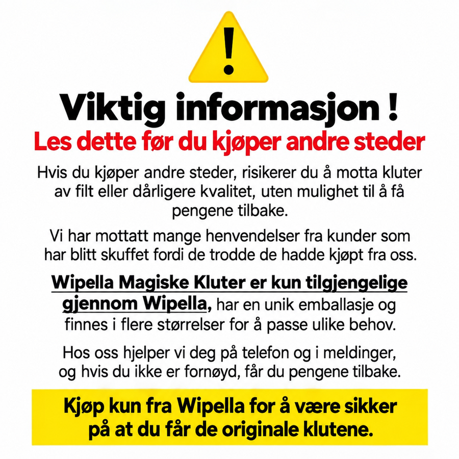 Wipella Magiske Kluter